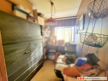 たっぷり収納できる納戸です。