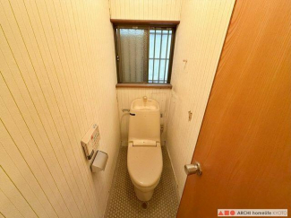 温水洗浄便座のお手洗いです。