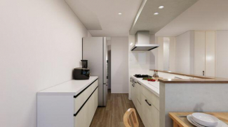 お掃除ラクラクのIHクッキングヒーター。