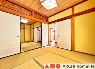 1Fの仏間のある6帖和室。