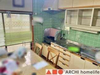 ダイニングキッチンスペース。