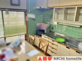 ダイニングキッチンスペース。