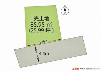 ▲■●姫路市花田町高木(売土地)▲■●東側(公道)幅員約2m
