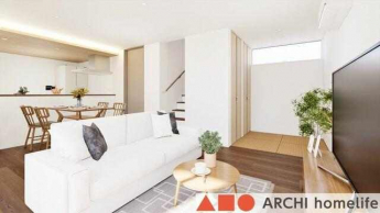 【飾東町庄Ｂ】リビング階段の１７帖ＬＤＫ＋タタミコーナー２帖