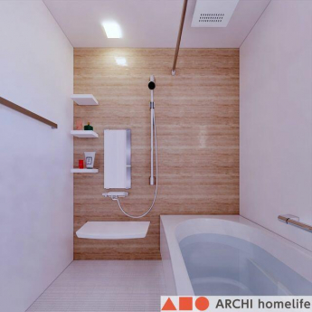 【飾東町庄Ｂ】浴室暖房乾燥機は標準装備。梅雨時や、冬の寒い時