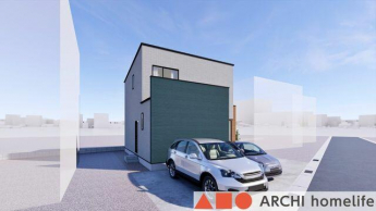 【飾東町庄Ｂ】駐車は敷地内に２台可能です。