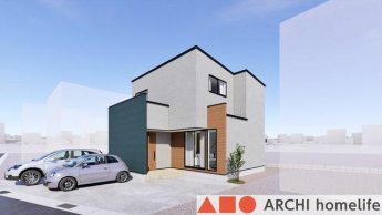 【飾東町庄Ｂ】開発分譲地内のため、前面道路幅員６ｍで、駐車も