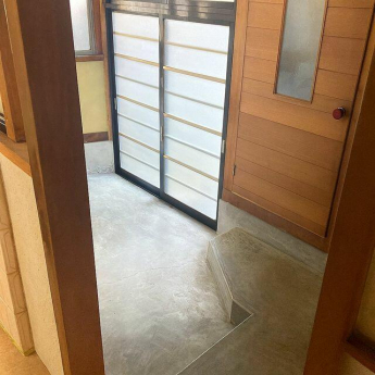 土間の様子です。