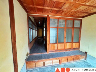 玄関の上り框です。