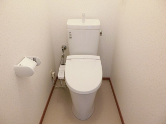 温水洗浄便座で快適です！