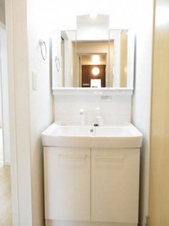 脱衣スペースもあります