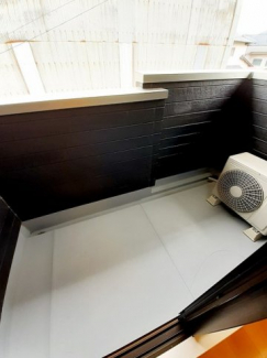 広々としたバルコニーです