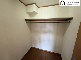 納戸とWICがあるので収納には困りません♪