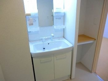 脱衣スペースもあります