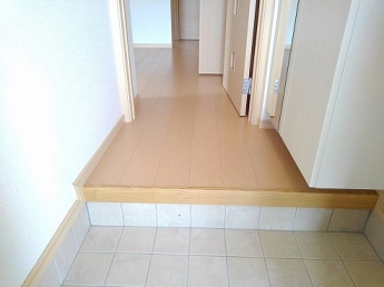 きれいな玄関です