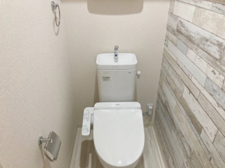 ゆったりとした空間のトイレです