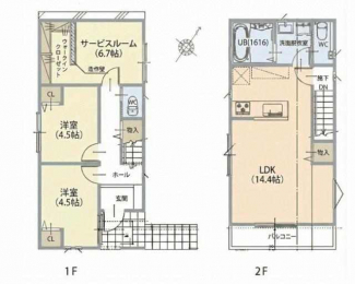宝塚市仁川月見ヶ丘　新築戸建の画像