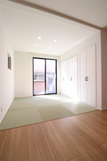 ４．５帖の和室は、クッション性のある床で怪我をしにくいため、