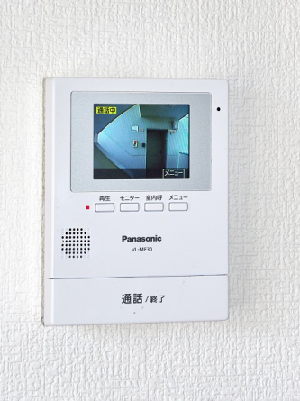 カラーモニター付インターホン