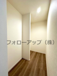 たっぷりとした収納スペースです