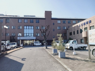 松山西病院様まで550m