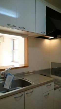 コンパクトなキッチンで掃除もラクラク