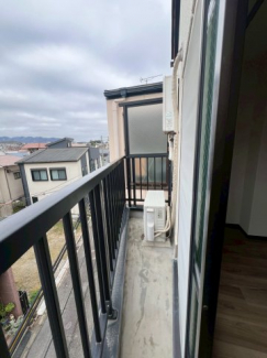 広々としたバルコニーです