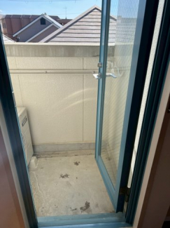 お洗濯にも便利なバルコニー付き