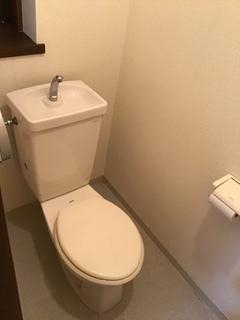 トイレもきれいです