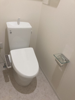 トイレもきれいです