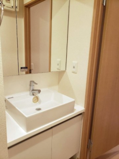 広い洗面スペース