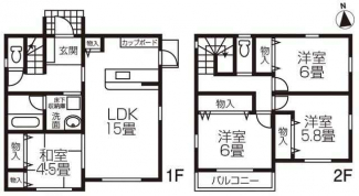 ディアタウン北井門五丁目№７の画像