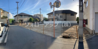 前面道路含む現地写真です