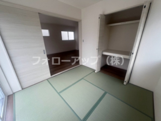 明るい和室です