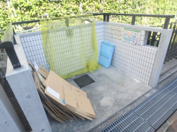 ゴミステーションです