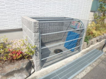 ゴミステーションです