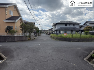 前面道路です。