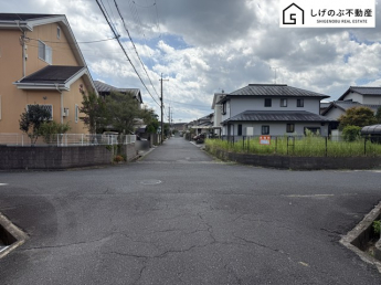 前面道路です。