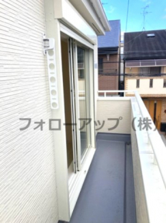 陽当たり良好なバルコニーです