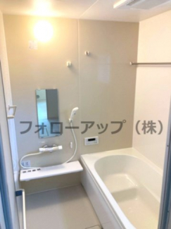 落ち着いた空間のお風呂です