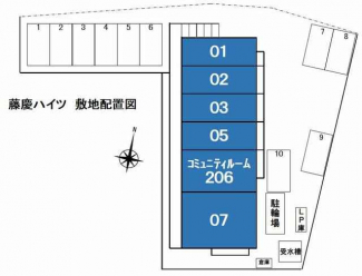 犬上郡甲良町大字北落の駐車場の画像