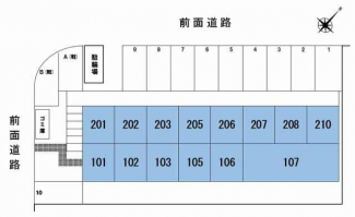 近江八幡市音羽町の駐車場の画像