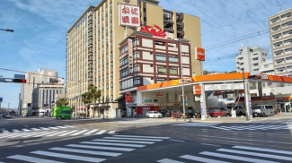 かに道楽松山店まで381m