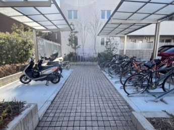 駐輪スペースです