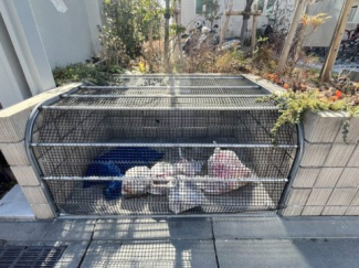 ゴミステーションです