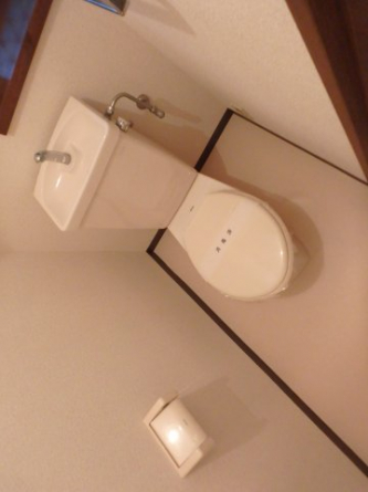 落ち着いたトイレです