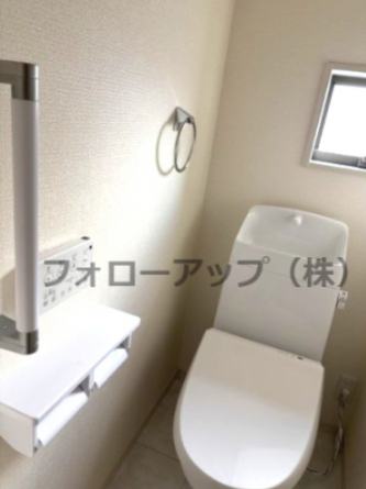 トイレもきれいです