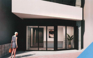 完成予定エントランス