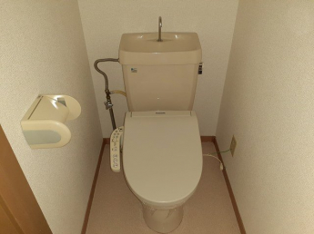 トイレもきれいです