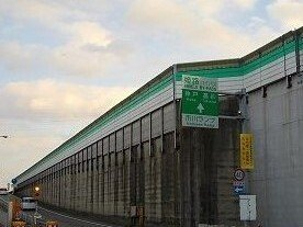 姫路バイパス市川インターまで800m